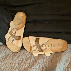 Betula by Birkenstock tan sandals